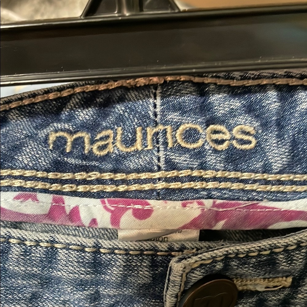 Maunoes Women's Blue Jeans - Picture 4 of 10
